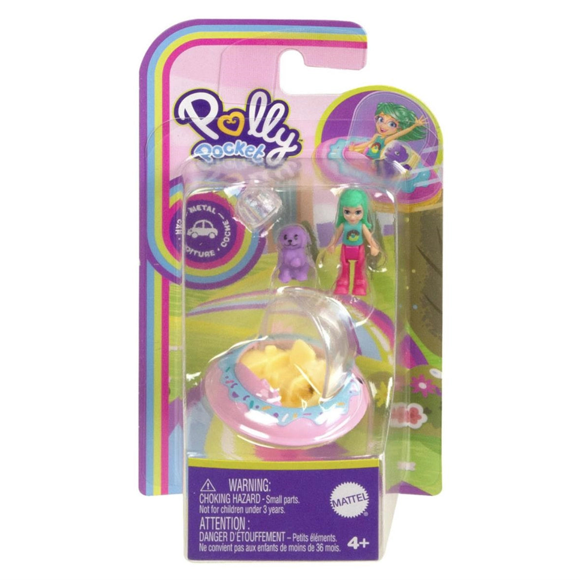 Polly Pocket'ın Muhteşem Araçları Oyun Setleri HKV55-HKV57 | Toysall