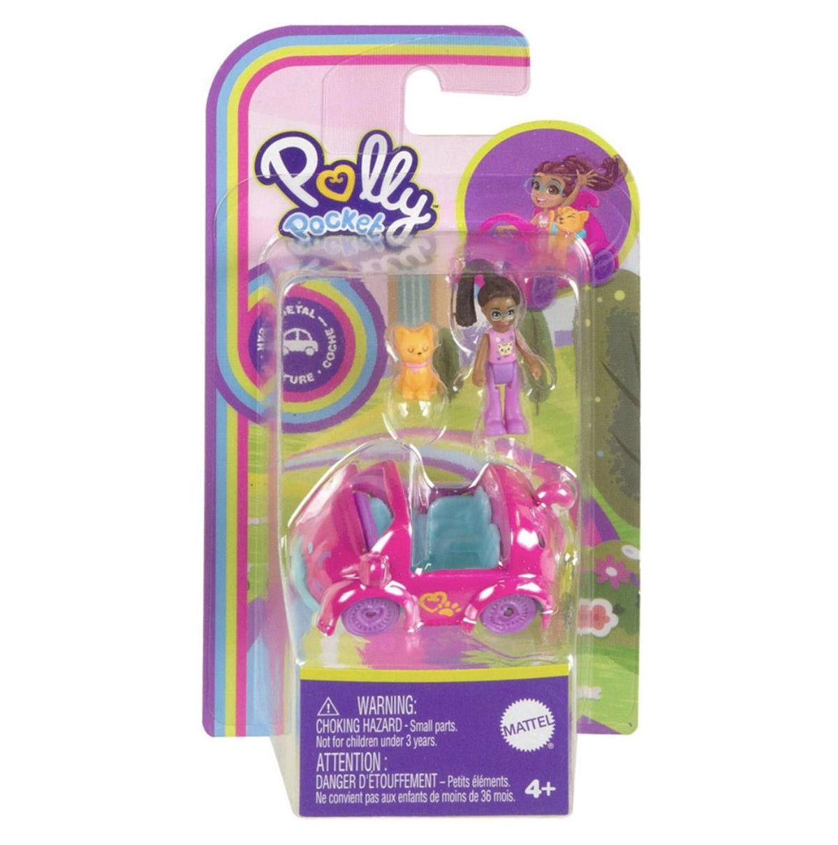 Polly Pocket'ın Muhteşem Araçları Oyun Setleri HKV55-HMJ80 | Toysall