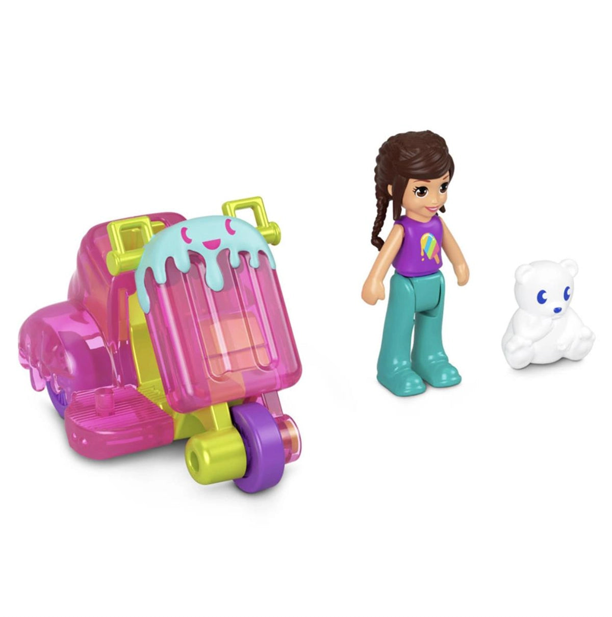 Polly Pocket'ın Muhteşem Araçları Oyun Setleri HKV55-HKV59 | Toysall