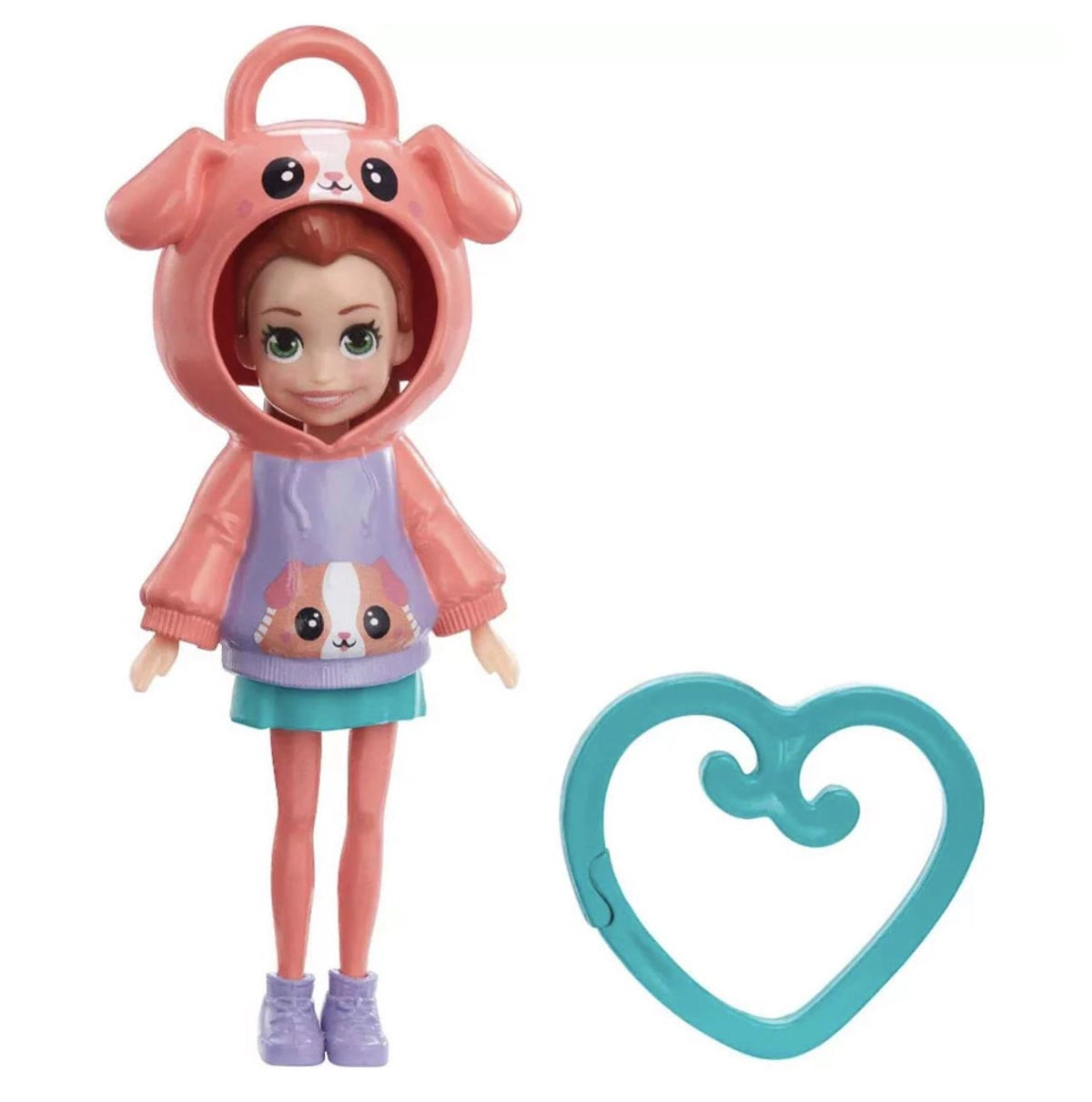 Polly Pocket Kapüşonlu Bebekler HKV98-HKW01