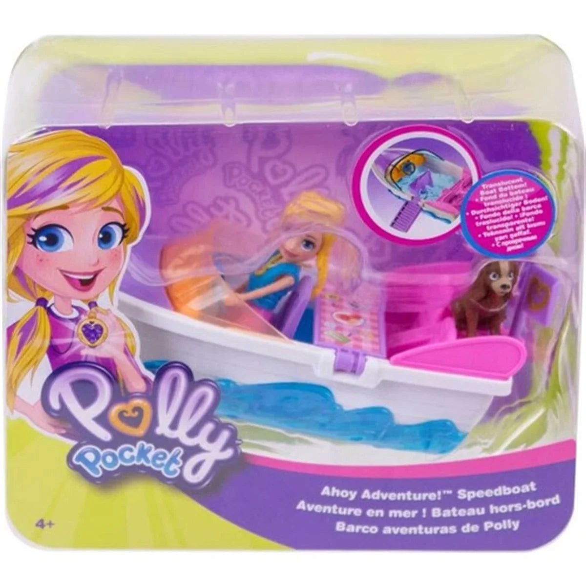 Polly Pocket Korsan Macerası Hız Teknesi Set GDM08-GDM10 | Toysall