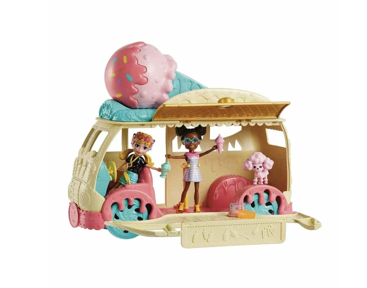 Polly Pocket Minik Lezzetler Dondurma Arabası  HHX77 | Toysall