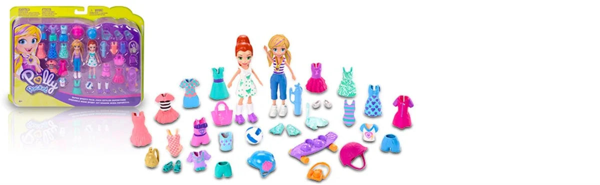 Polly Pocket Polly İle Lila'nın Spor Günü Seti GGJ48-GDM18 | Toysall