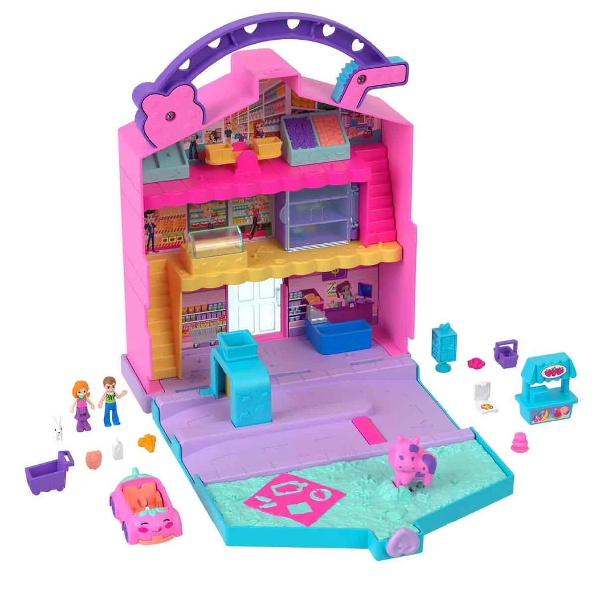 Polly Pocket Pollyville Marketi Oyun Seti HRD45 | Toysall