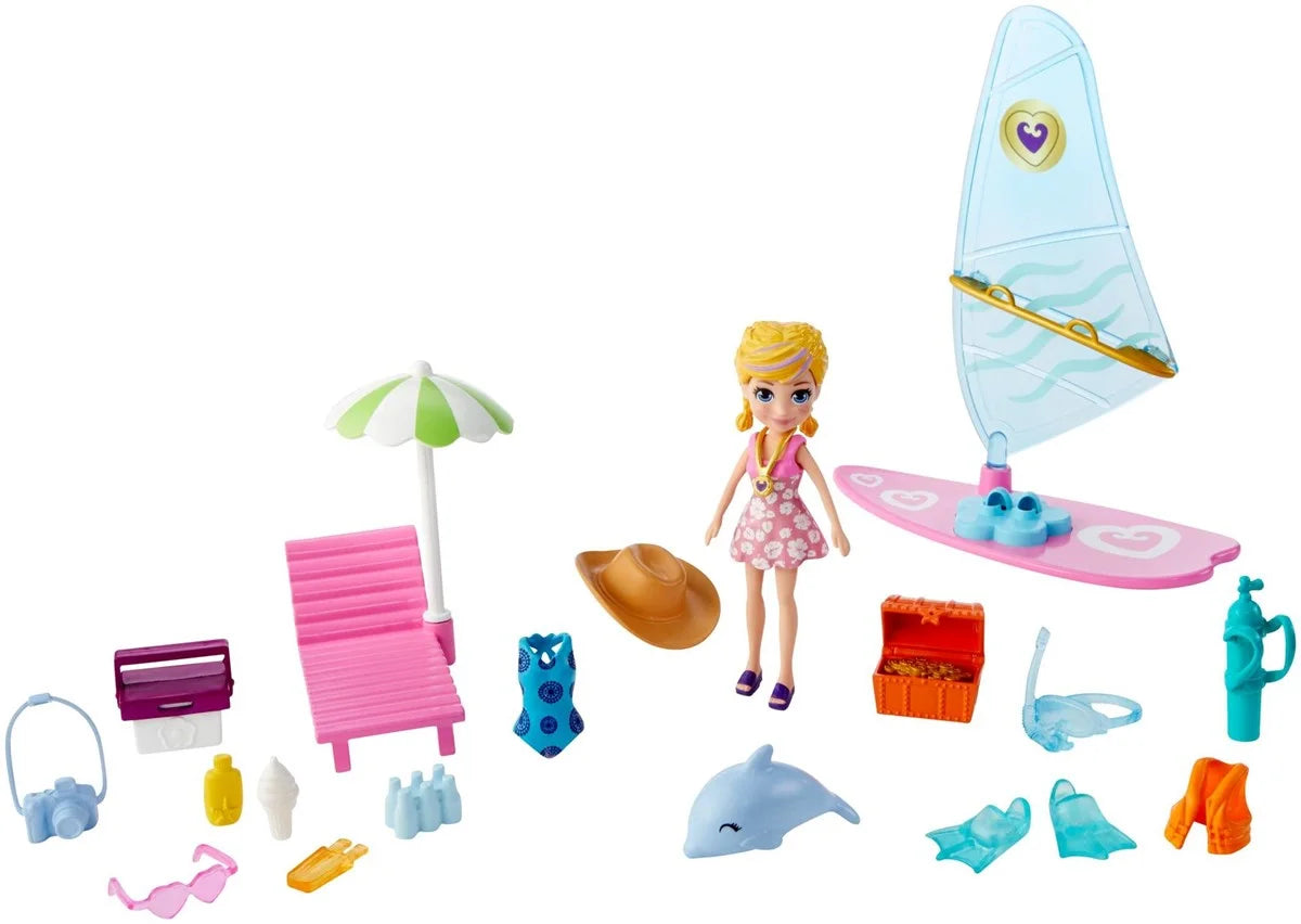 Polly Pocket Sahil Eğlencesi Oyun Setleri GFT95-GFT96 | Toysall