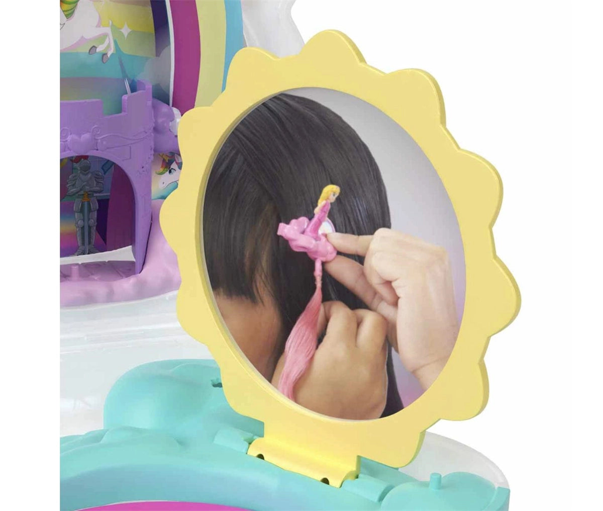 Polly Pocket Tek Boynuzlu Atın Güzellik Salonu HKV51 | Toysall