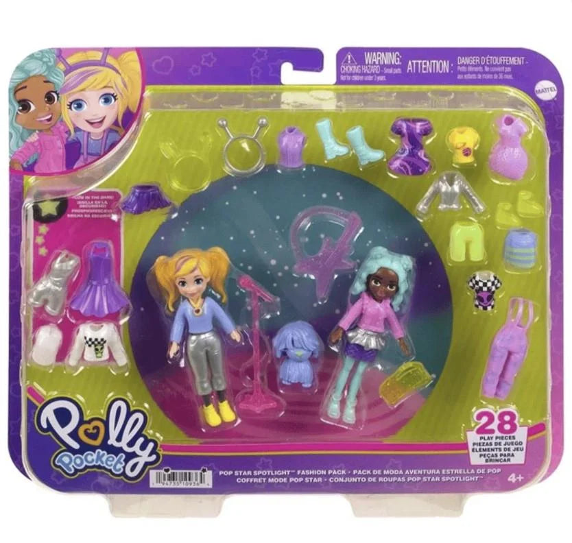 Polly Pocket ve Arkadaşları Farklı Moda Aksesuarları Oyun Setleri HNF51-HKV97 | Toysall