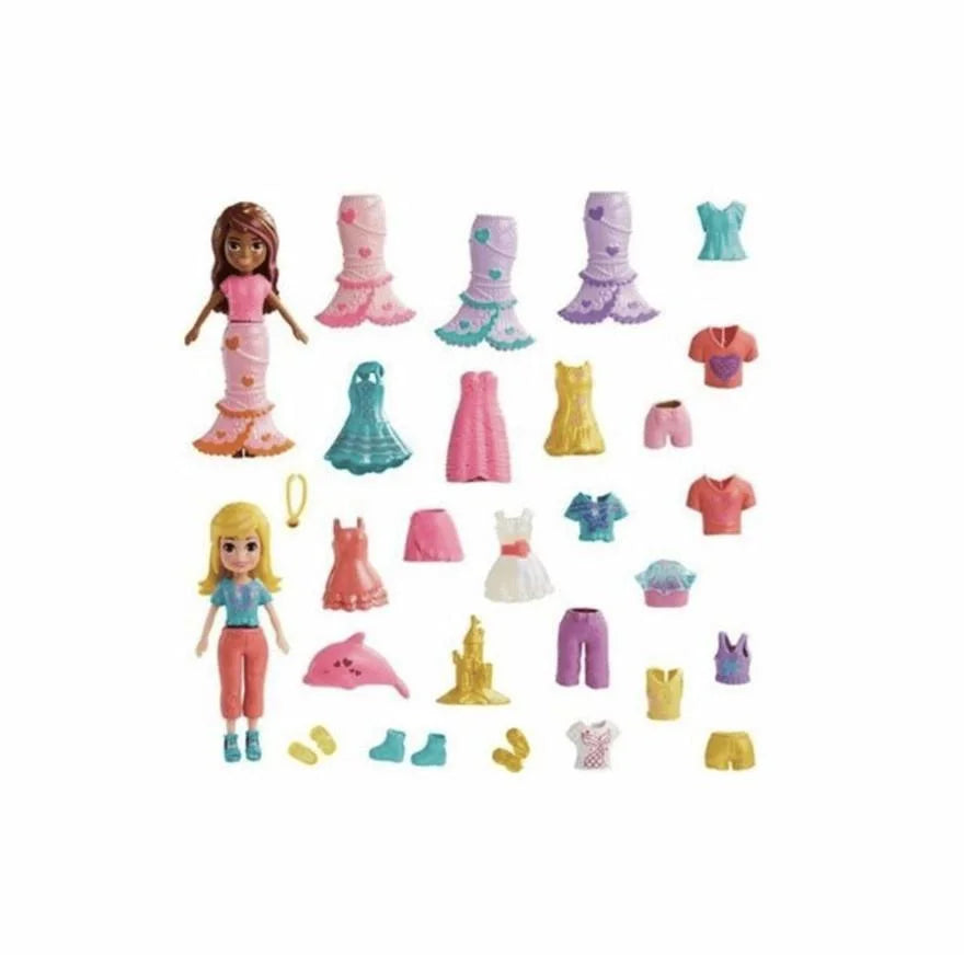 Polly Pocket ve Arkadaşları Farklı Moda Aksesuarları Oyun Setleri HNF51-HKV96 | Toysall