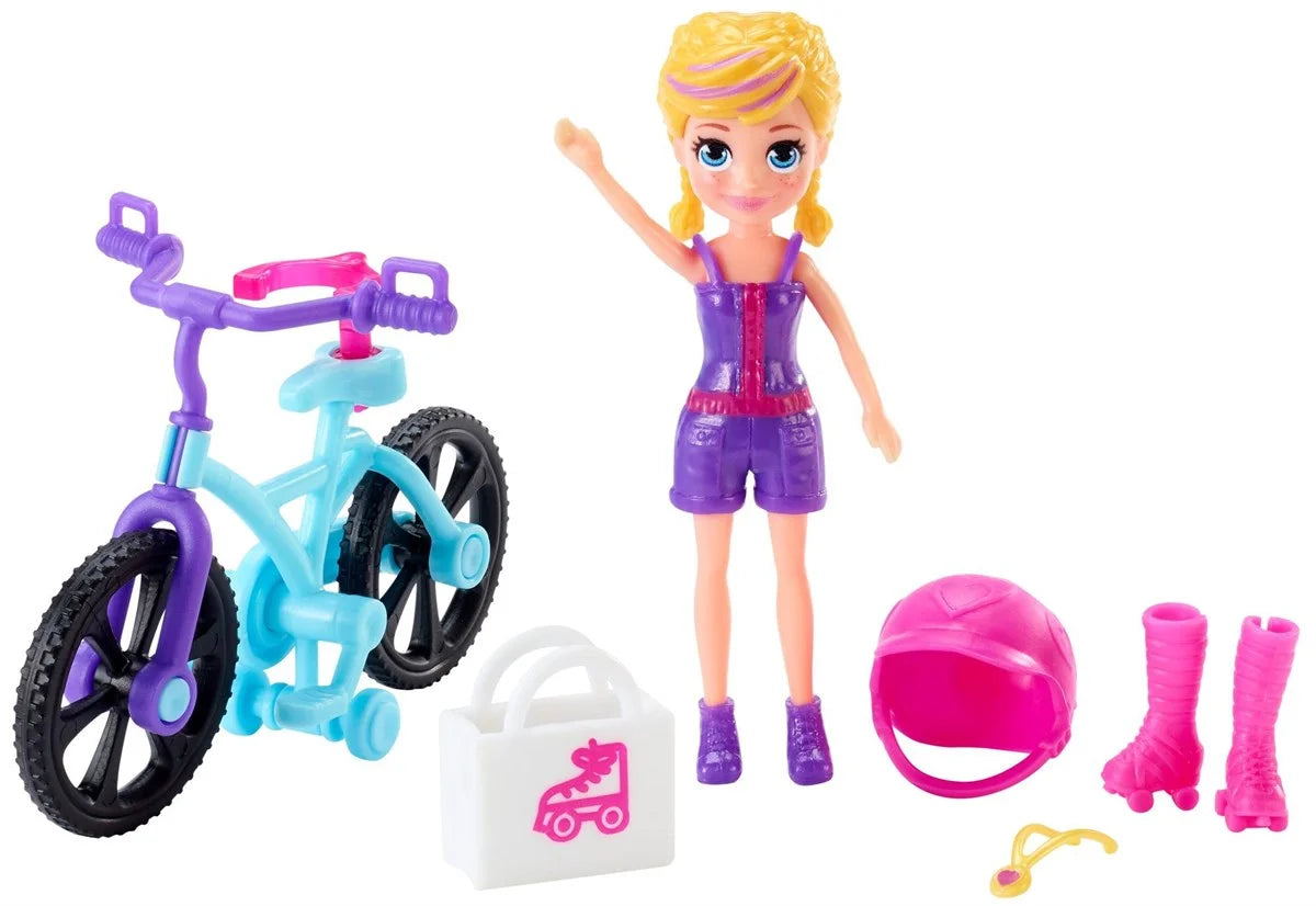 Polly Pocket ve Bisikleti Oyun Setleri GFP93-GFP95 | Toysall