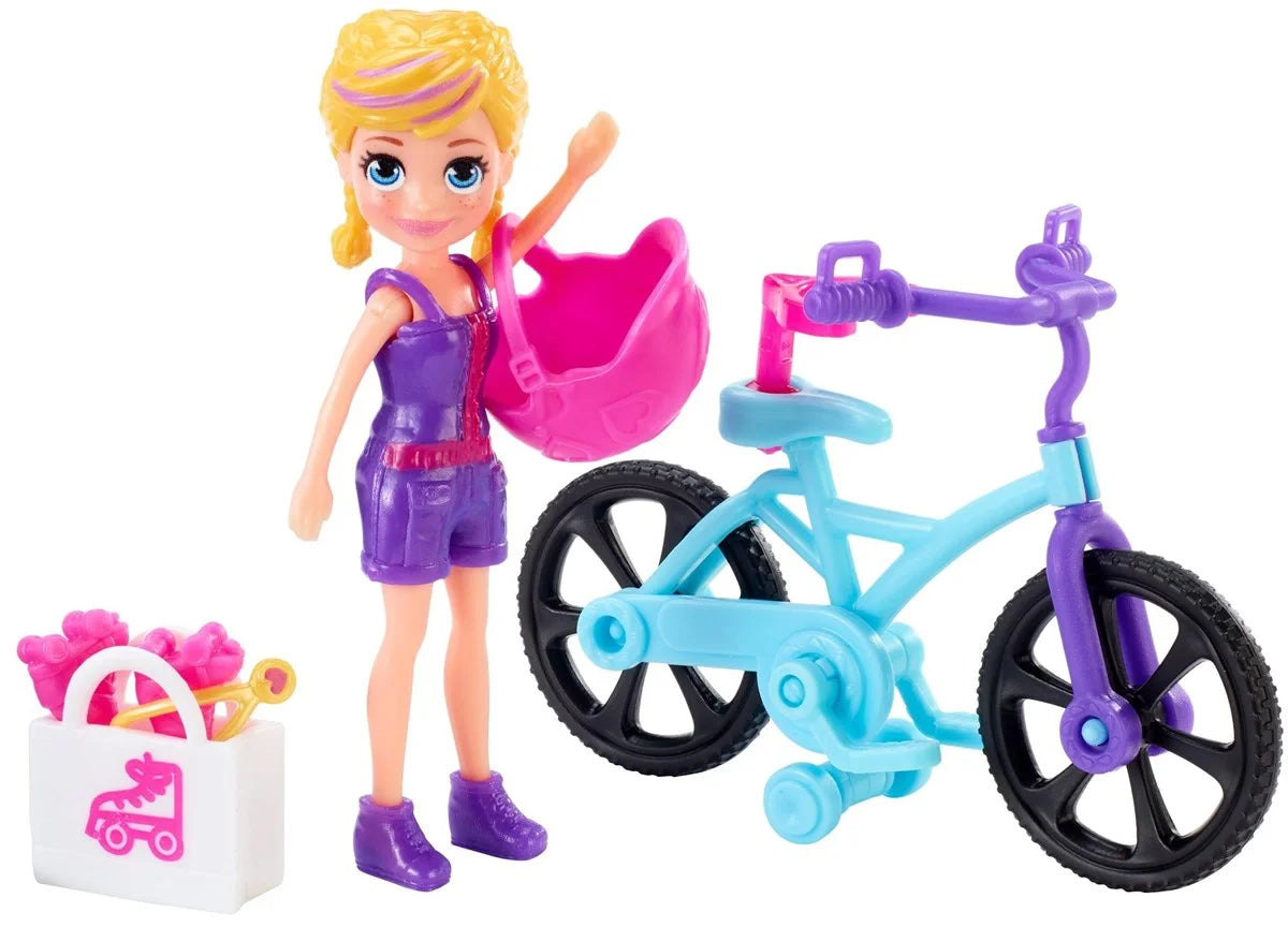 Polly Pocket ve Bisikleti Oyun Setleri GFP93-GFP95 | Toysall