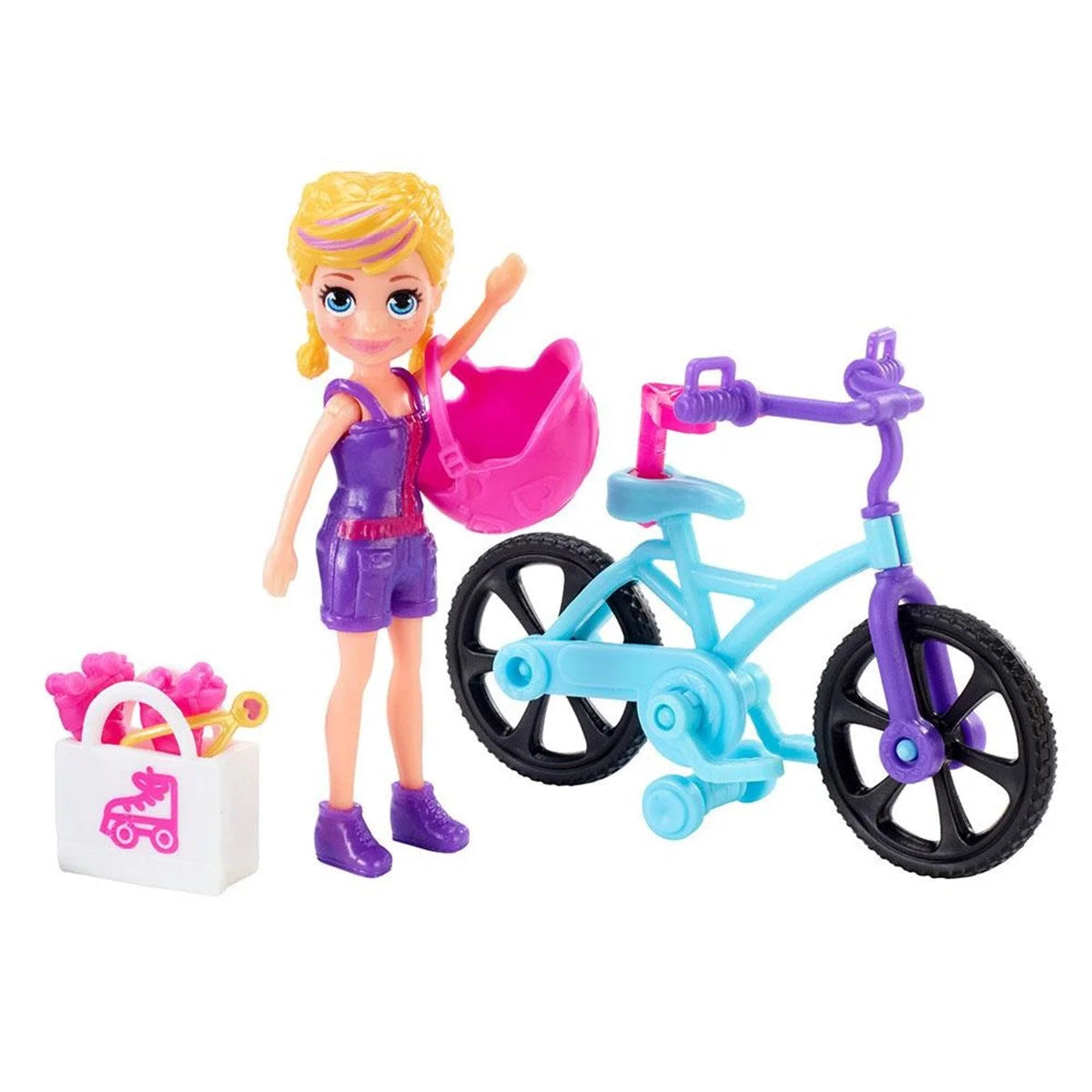 Polly Pocket ve Bisikleti Oyun Setleri GFP94-GFP95 | Toysall