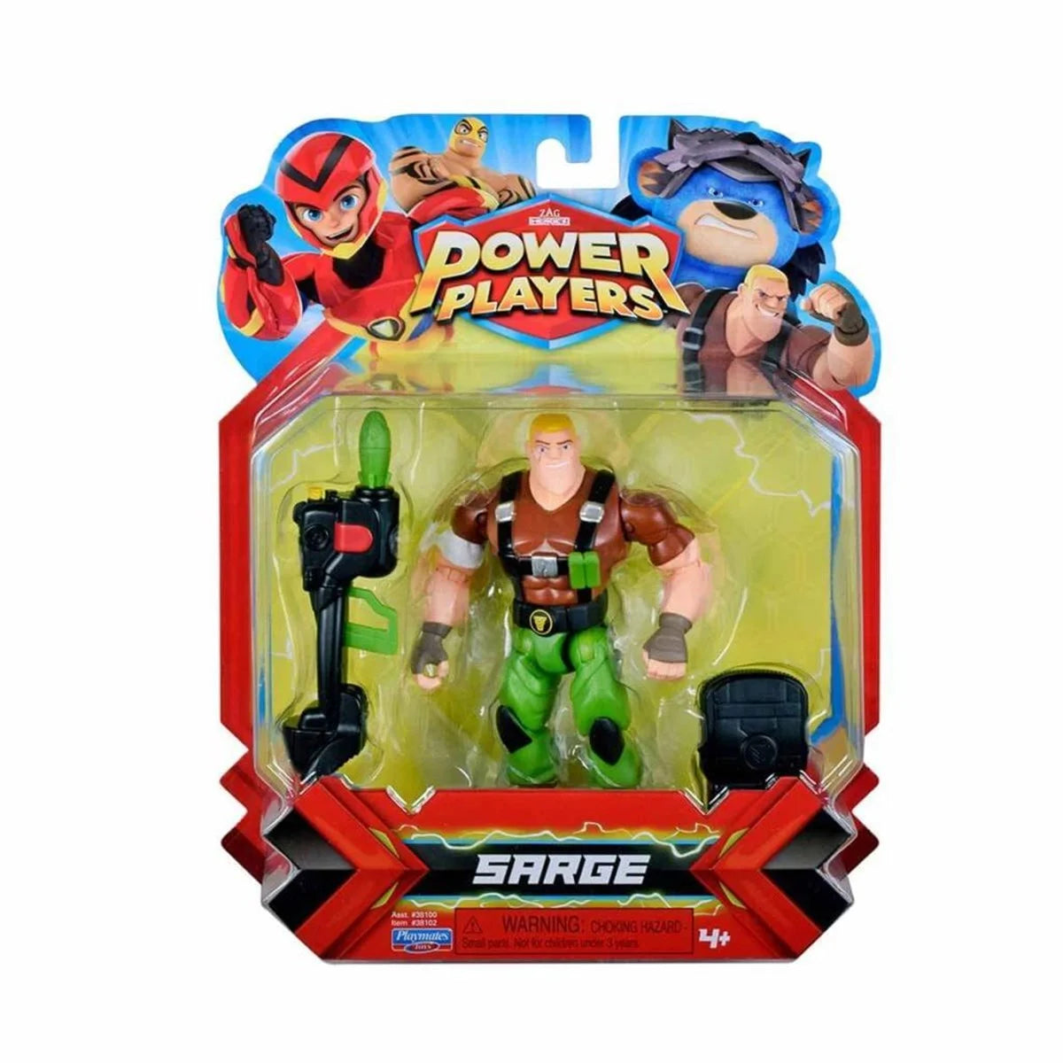 Power Players Aksiyon Figürler S1 Sarge PWW01000 | Toysall