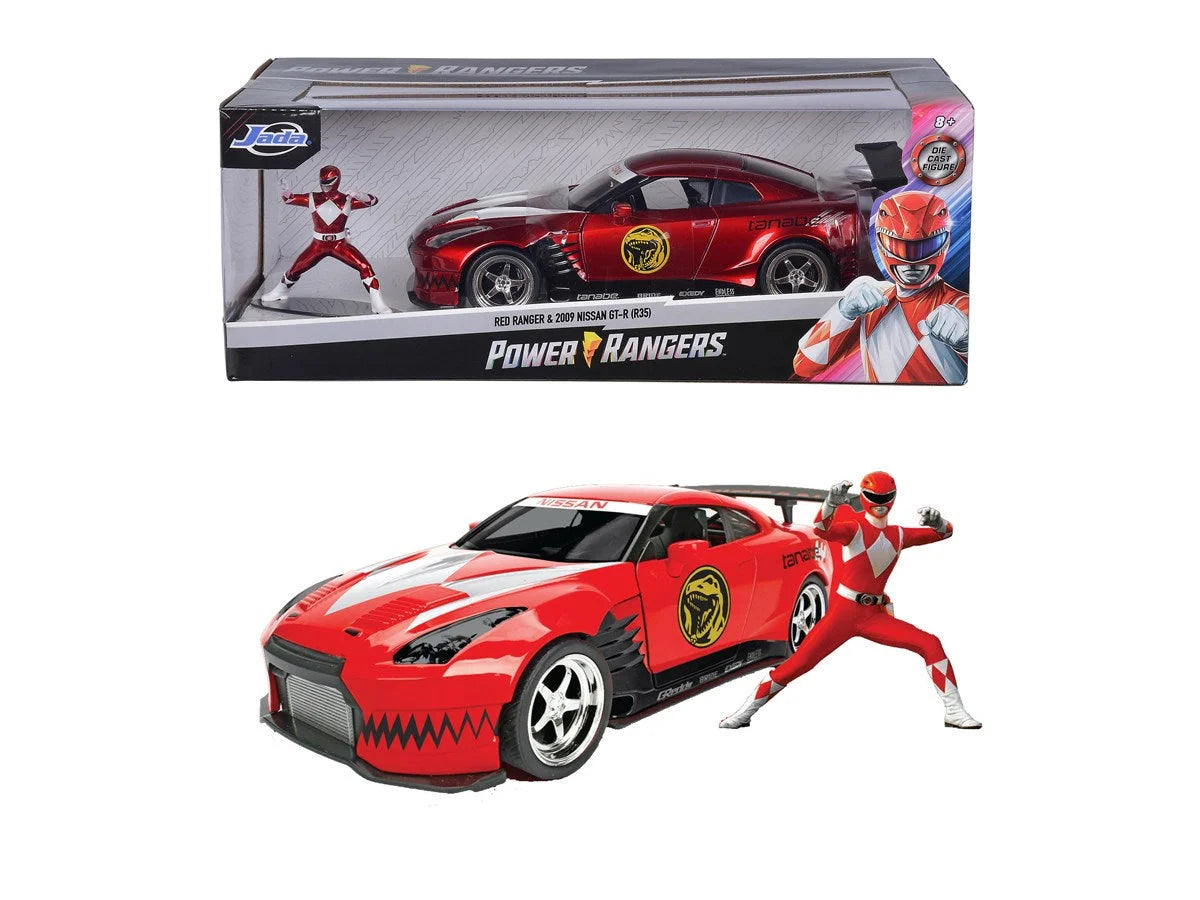 Power Rangers 2009 Nissan GT-R R35 1:24 255025 | Toysall