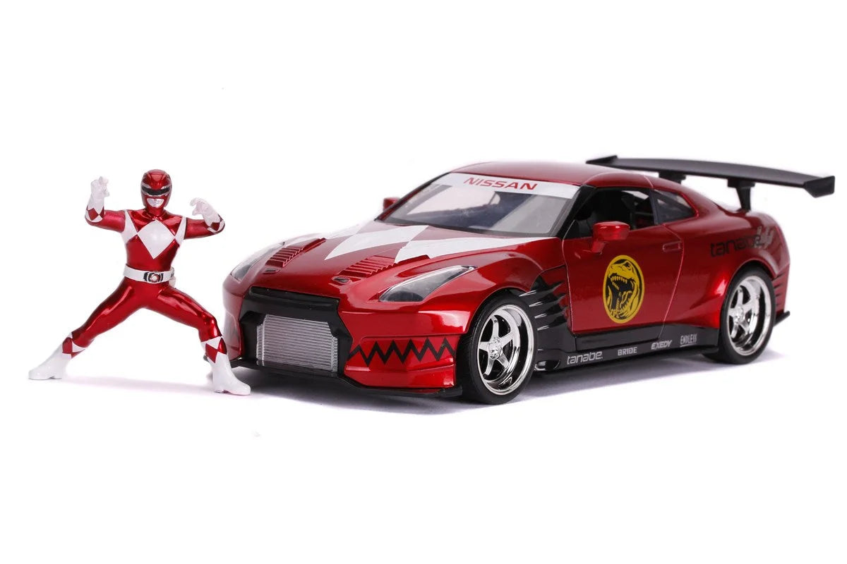 Power Rangers 2009 Nissan GT-R R35 1:24 255025 | Toysall