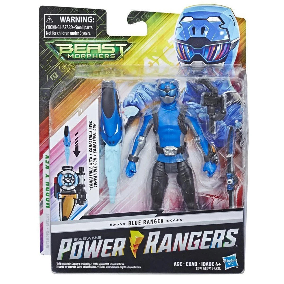 Power Rangers Blue Ranger E5915-E5942 | Toysall