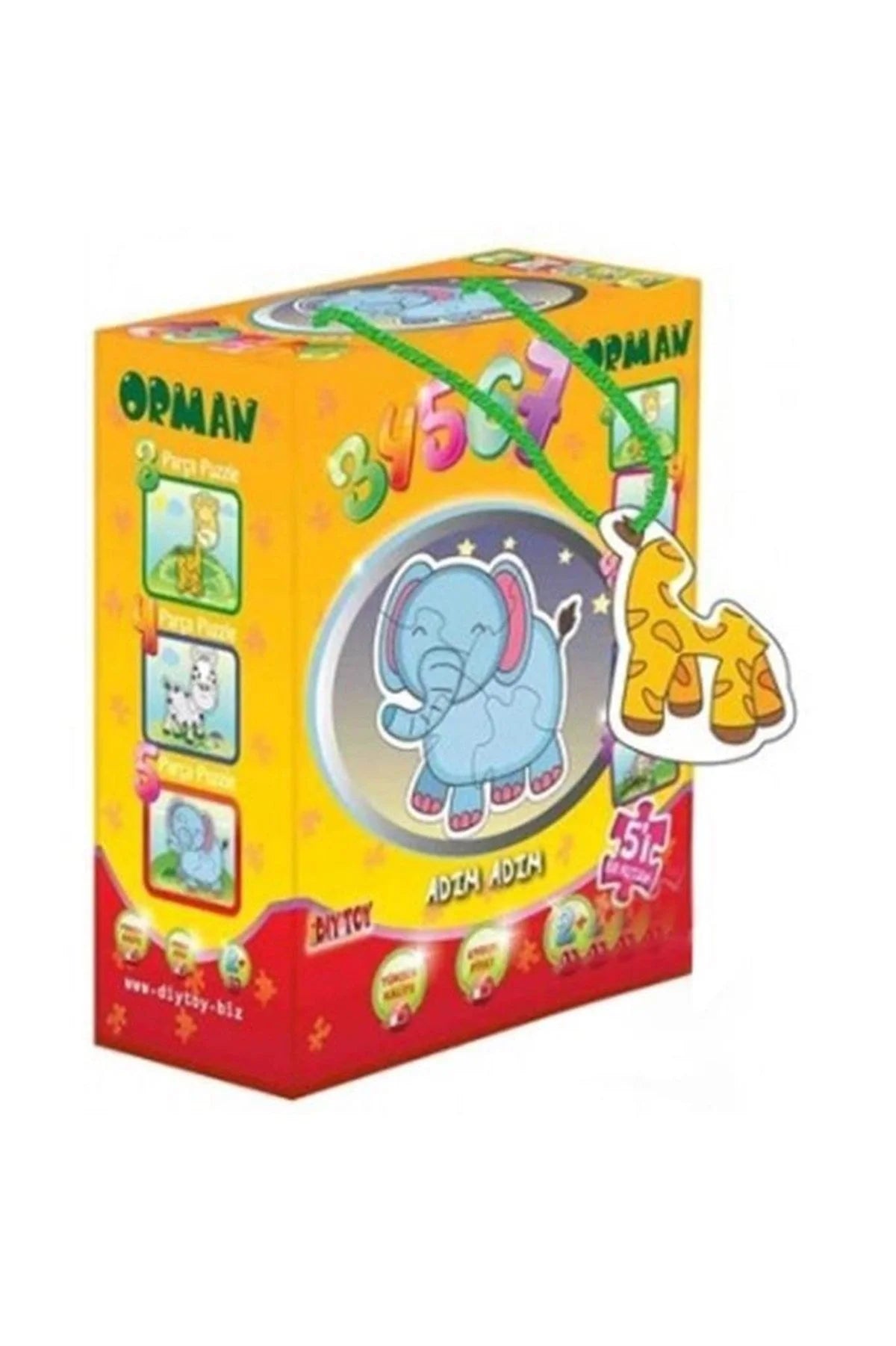 Puzzle Orman 5'i Bir Kutuda DIY-ORM8766 | Toysall