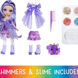 Rainbow High Parıltılar ve Slime Serisi Bebeği - Violet 122425