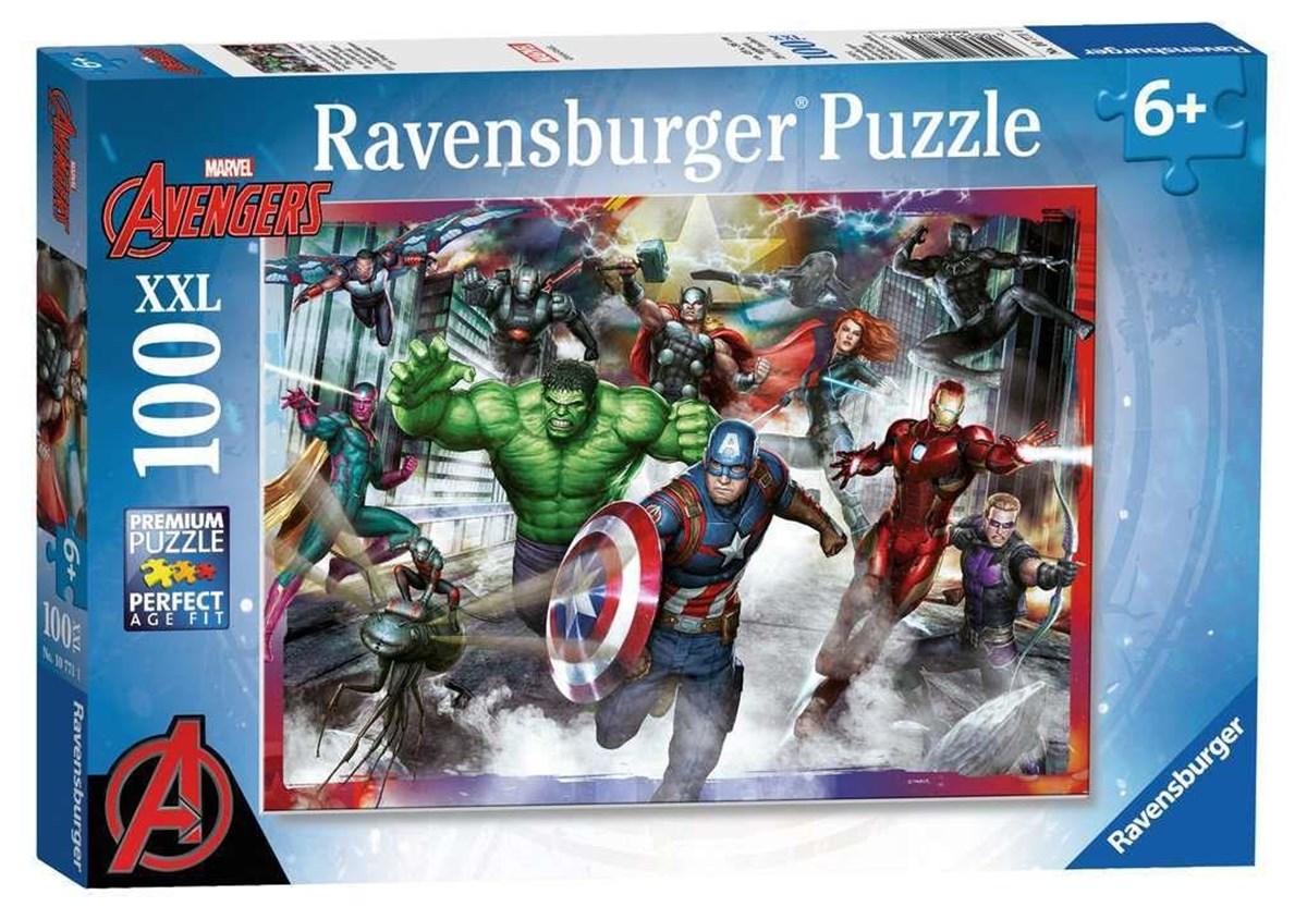 Ravensburger 100 Parça Puzzle Avengers 107711 | Toysall