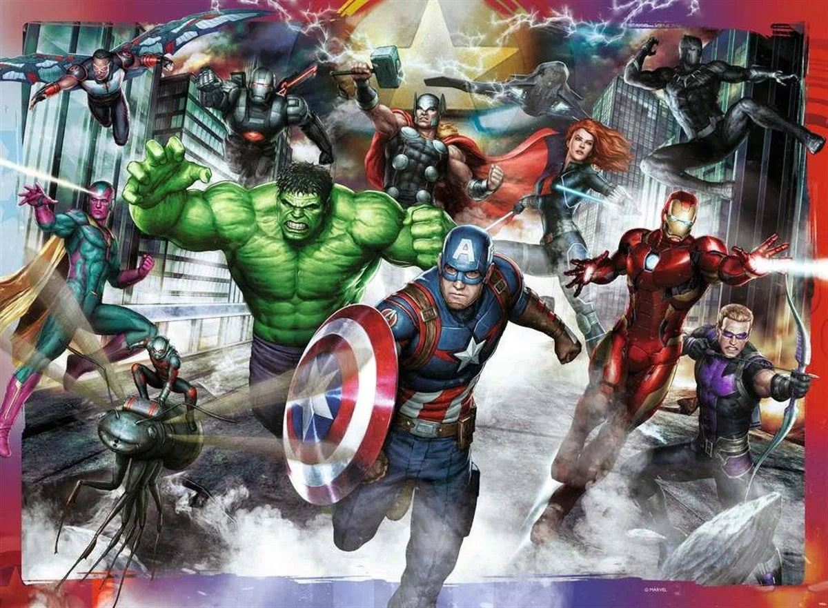 Ravensburger 100 Parça Puzzle Avengers 107711 | Toysall