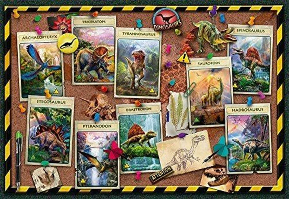 Ravensburger 100 Parça Puzzle Dinosaurs 108688 | Toysall