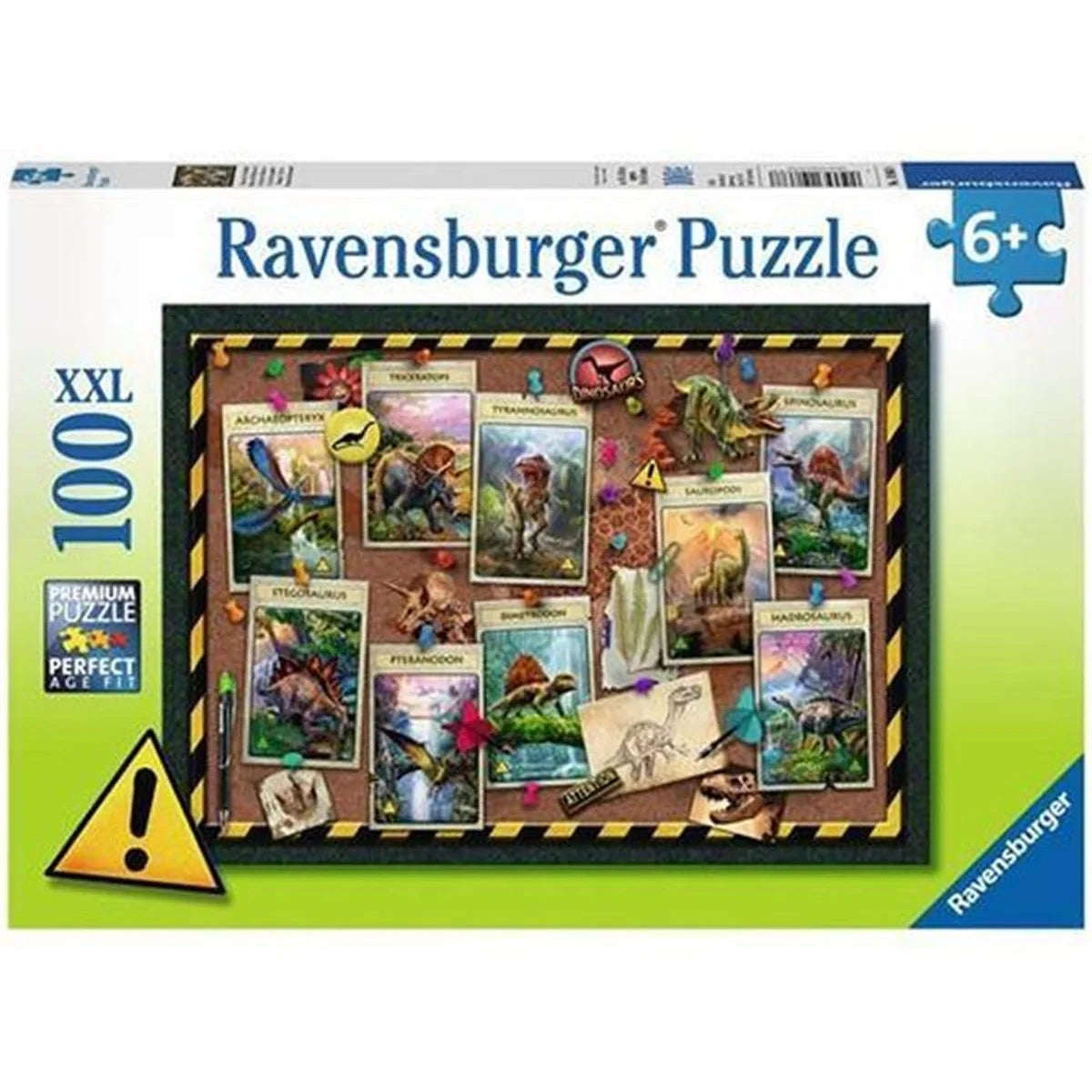 Ravensburger 100 Parça Puzzle Dinosaurs 108688 | Toysall