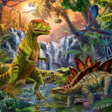 Ravensburger 100 Parça Puzzle Dinozor Oasis 128884