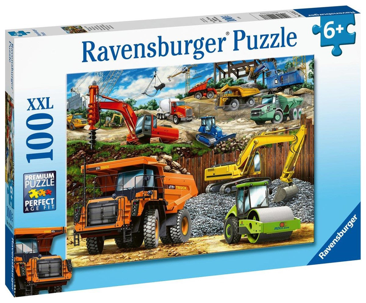 Ravensburger 100 Parça Puzzle Kamyonlar 129737 | Toysall