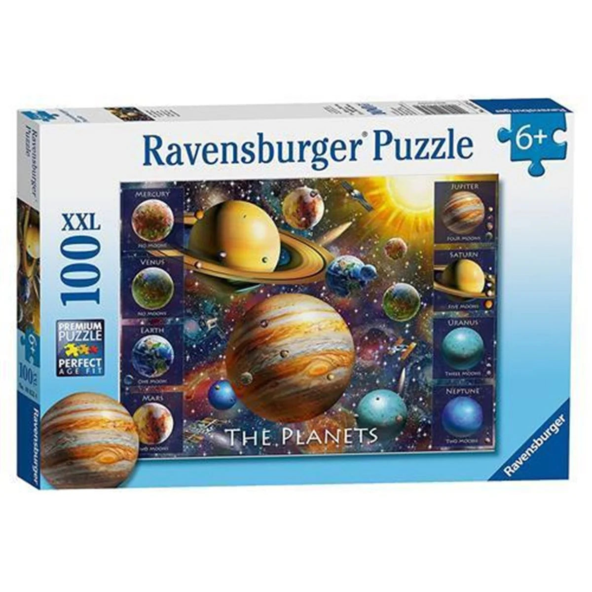 Ravensburger 100 Parça Puzzle Planets 108534 | Toysall