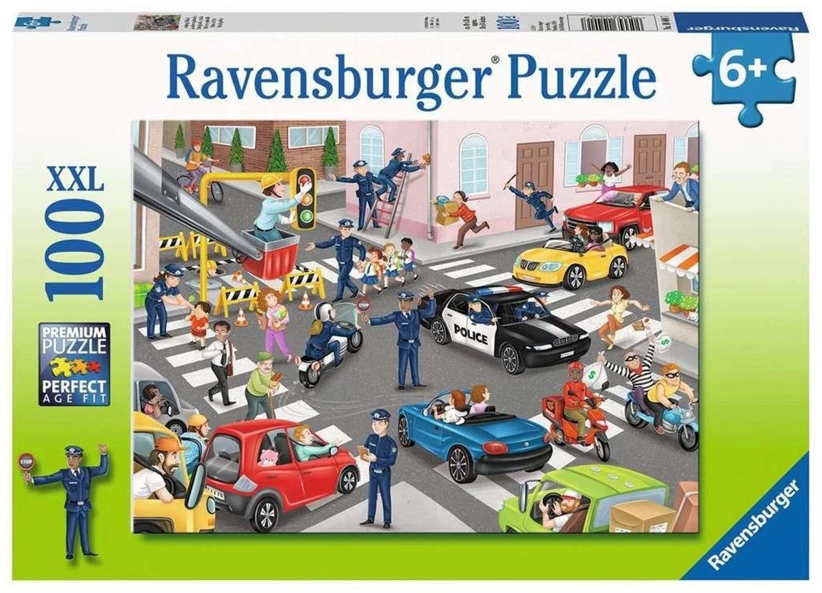 Ravensburger 100 Parça Puzzle Police Patrol 104017 | Toysall