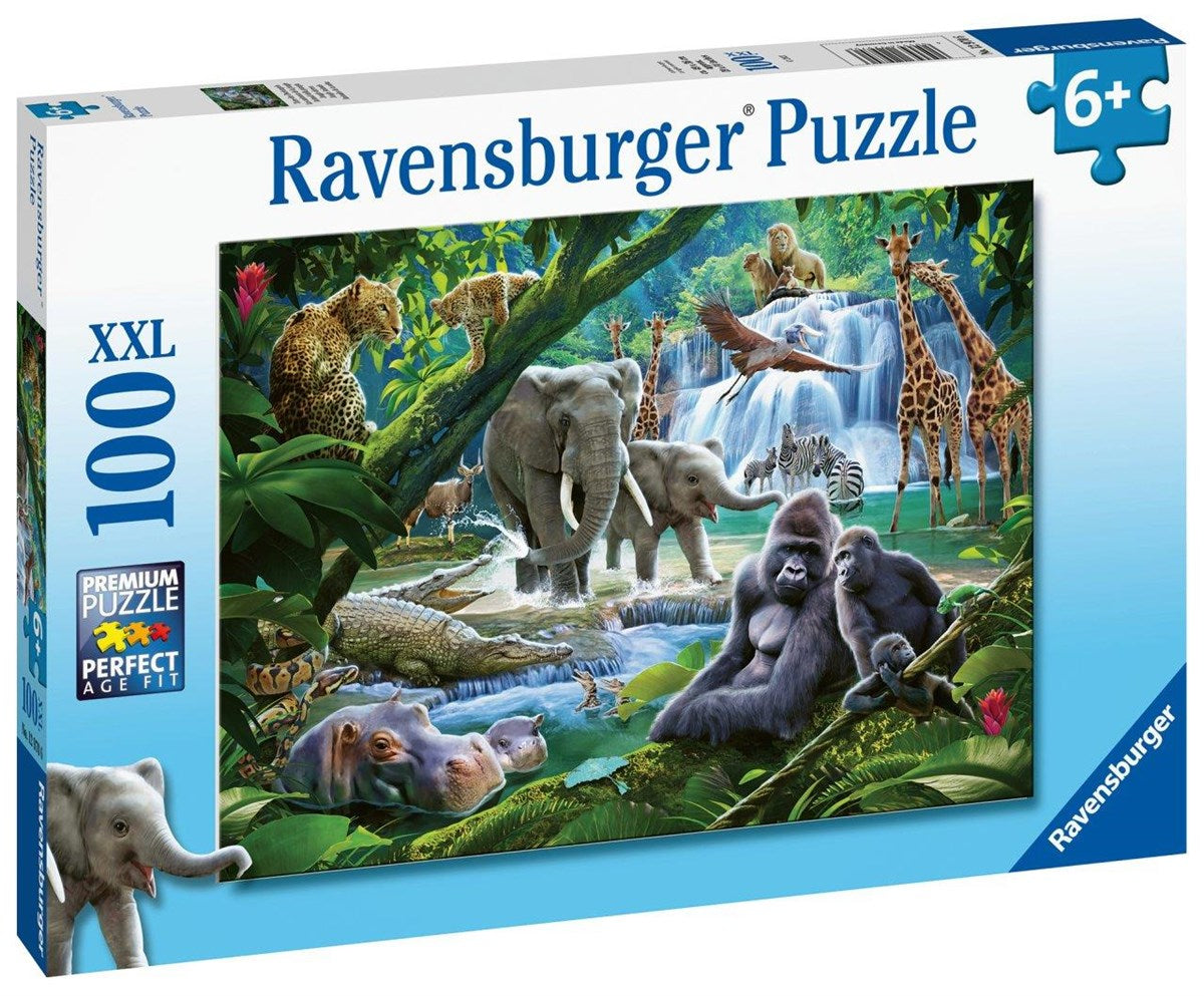 Ravensburger 100 Parça Puzzle Vahşi Hayvanlar 129706 | Toysall