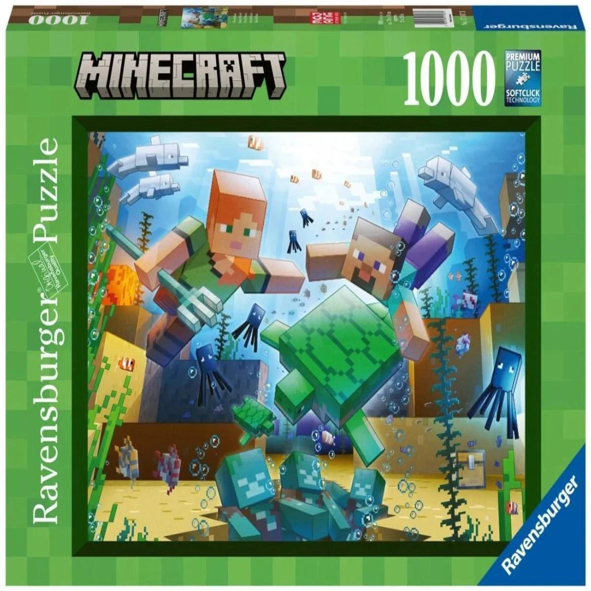 Ravensburger 1000 Parça Minecraft 171873 | Toysall