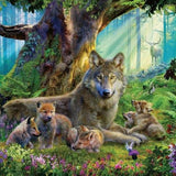 Ravensburger 1000 Parça Puzzle Wolves in Forest 159871 | Toysall