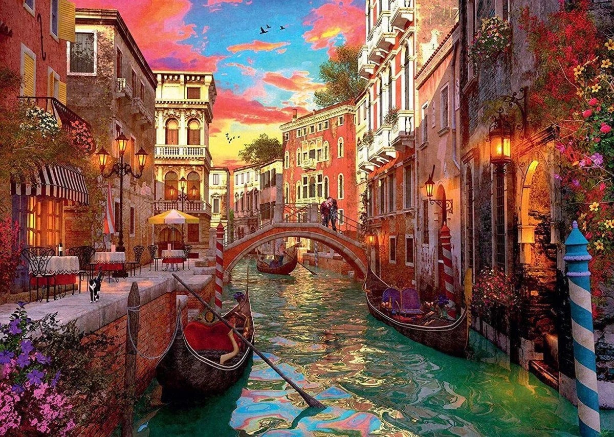 Ravensburger 1000 Parça Puzzle Venice Ramance 152629 | Toysall