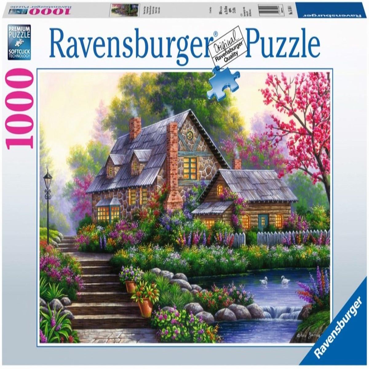 Ravensburger 1000 Parça Puzzle Romantic Cottage 151844 | Toysall