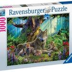 Ravensburger 1000 Parça Puzzle Wolves in Forest 159871 | Toysall