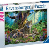 Ravensburger 1000 Parça Puzzle Wolves in Forest 159871 | Toysall