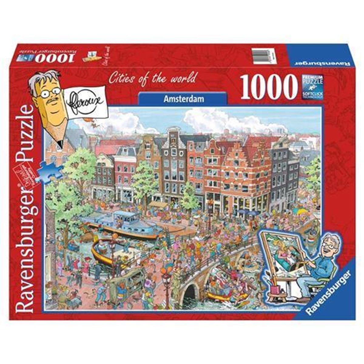 Ravensburger 1000 Parça Puzzle Amsterdam Karikatür 191925 | Toysall