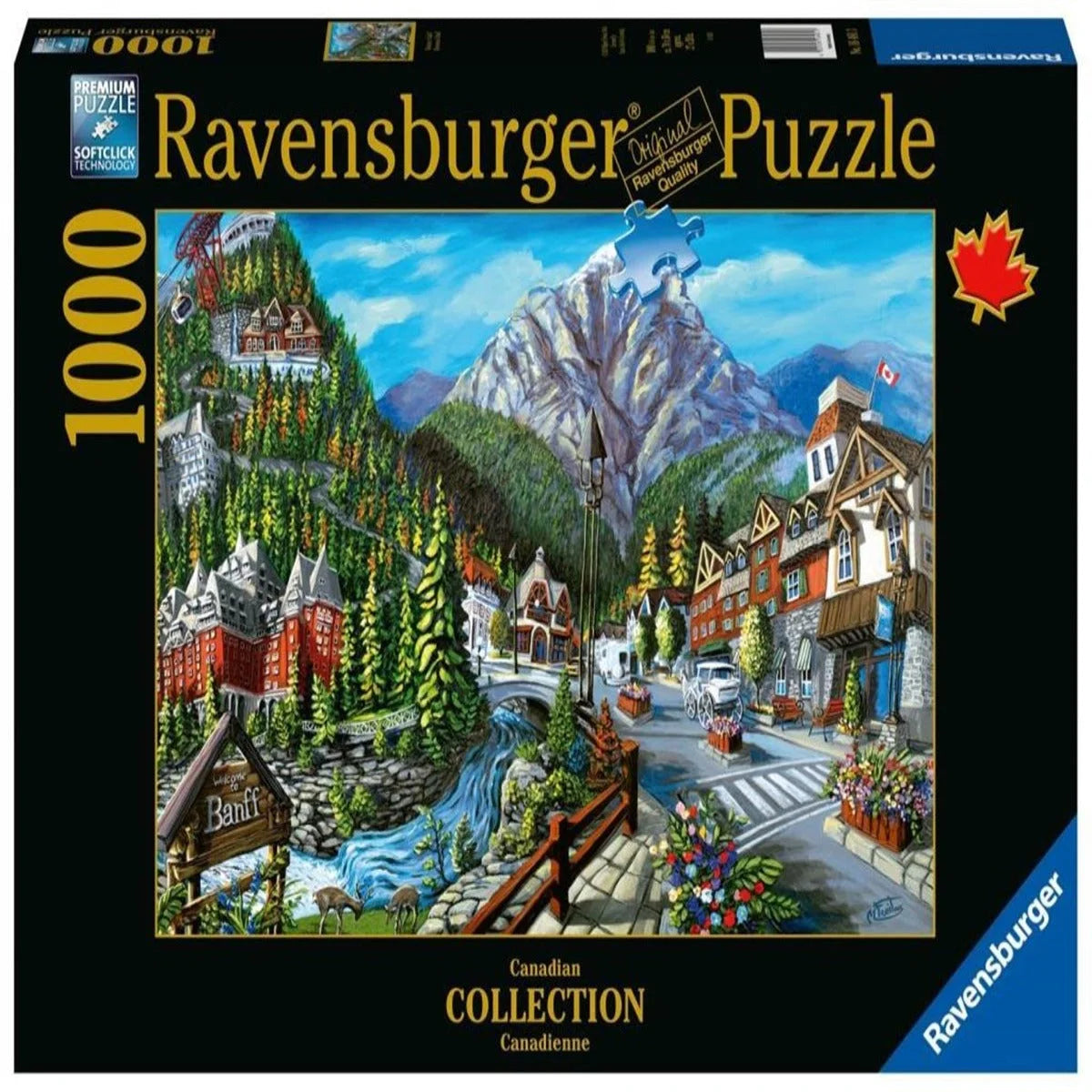 Ravensburger 1000 Parça Puzzle Banff Wanderlust 164813 | Toysall