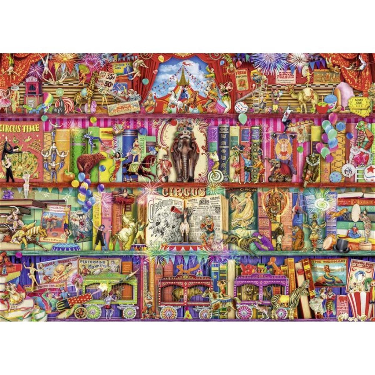 Ravensburger 1000 Parça Puzzle Circus Aimee Stew 152544 | Toysall