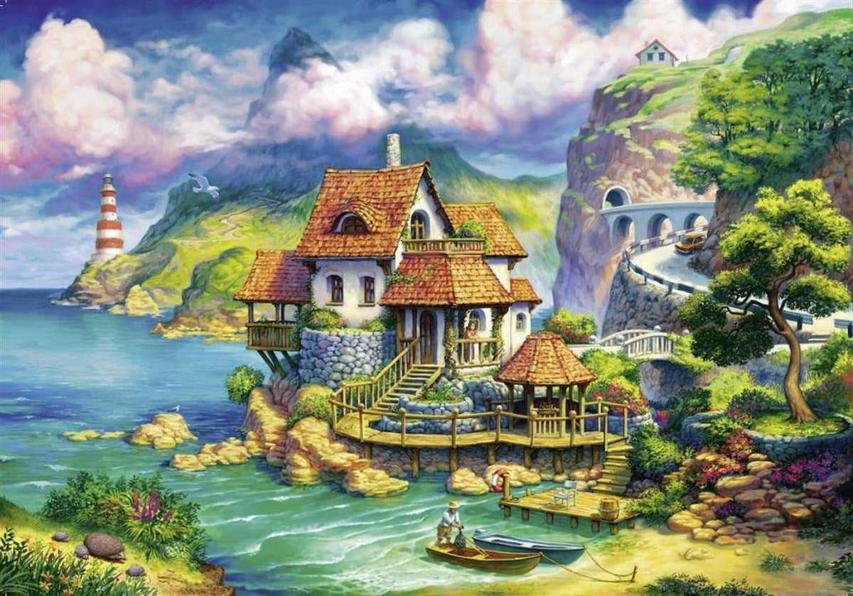 Ravensburger 1000 Parça Puzzle Cliff House 152735 | Toysall