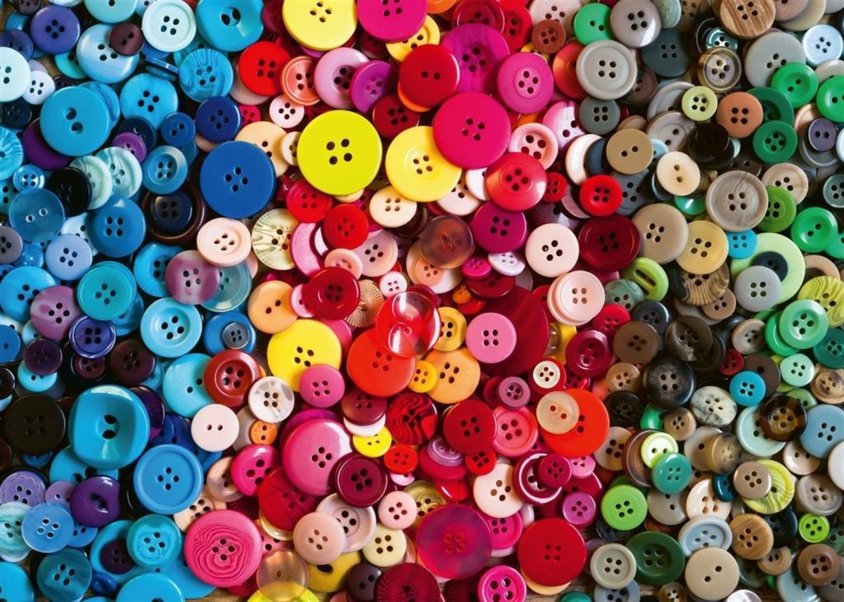 Ravensburger 1000 Parça Puzzle Düğmeler 165636 | Toysall