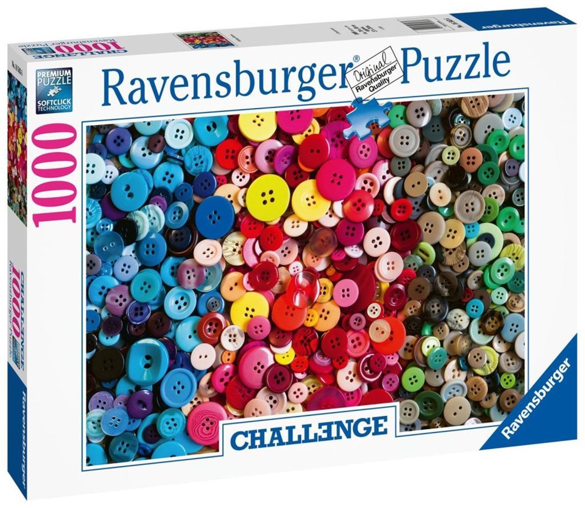Ravensburger 1000 Parça Puzzle Düğmeler 165636 | Toysall