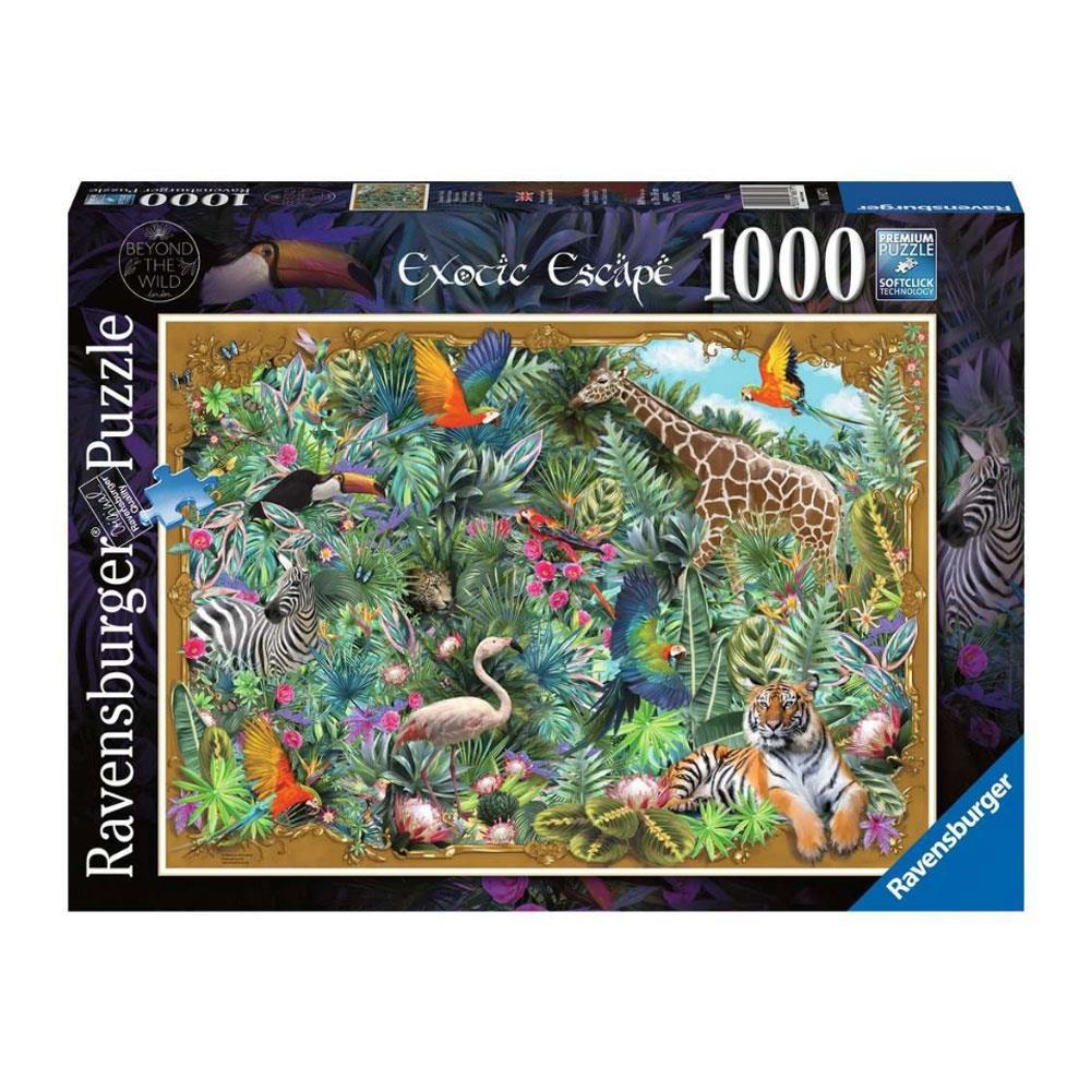 Ravensburger 1000 Parça Puzzle Egzotik Hayvanlar 168279 | Toysall