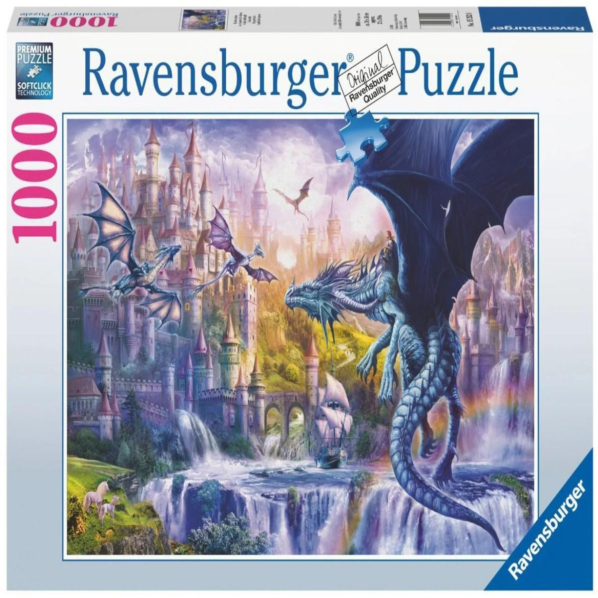Ravensburger 1000 Parça Puzzle Ejderha Şatosu 152520 | Toysall