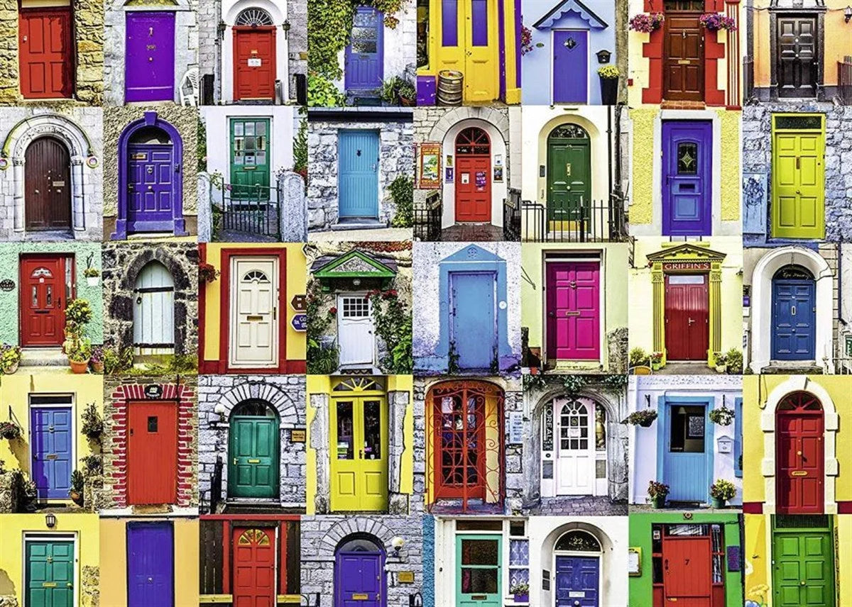 Ravensburger 1000 Parça Puzzle Kapılar 195244