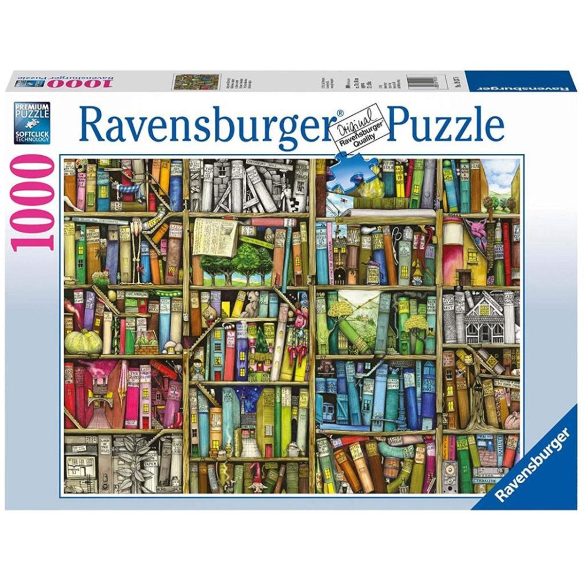 Ravensburger 1000 Parça Puzzle Kitaplık 191376 | Toysall