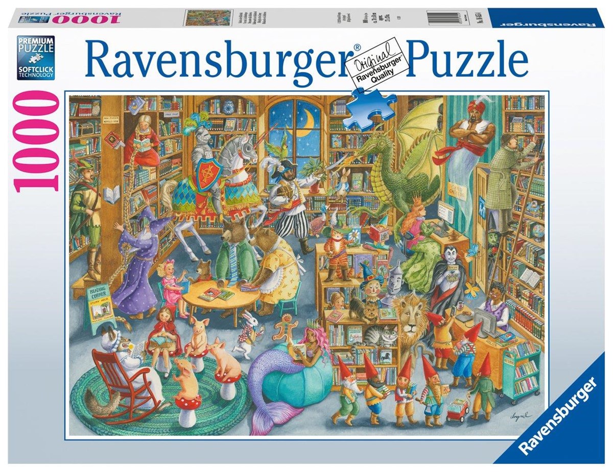 Ravensburger 1000 Parça Puzzle Kütüphane 164554 | Toysall