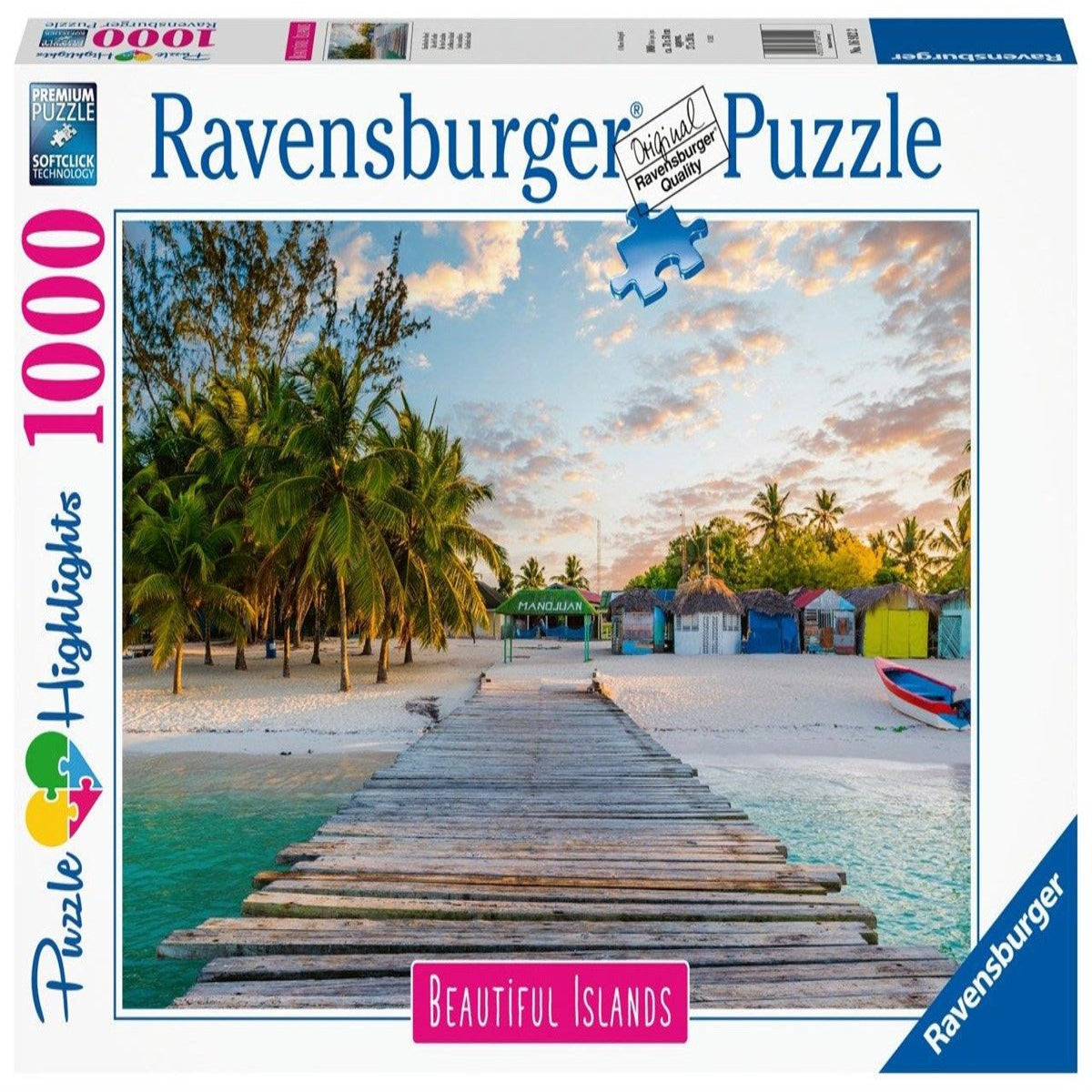 Ravensburger 1000 Parça Puzzle Maldivler 169122 | Toysall
