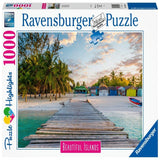 Ravensburger 1000 Parça Puzzle Maldivler 169122
