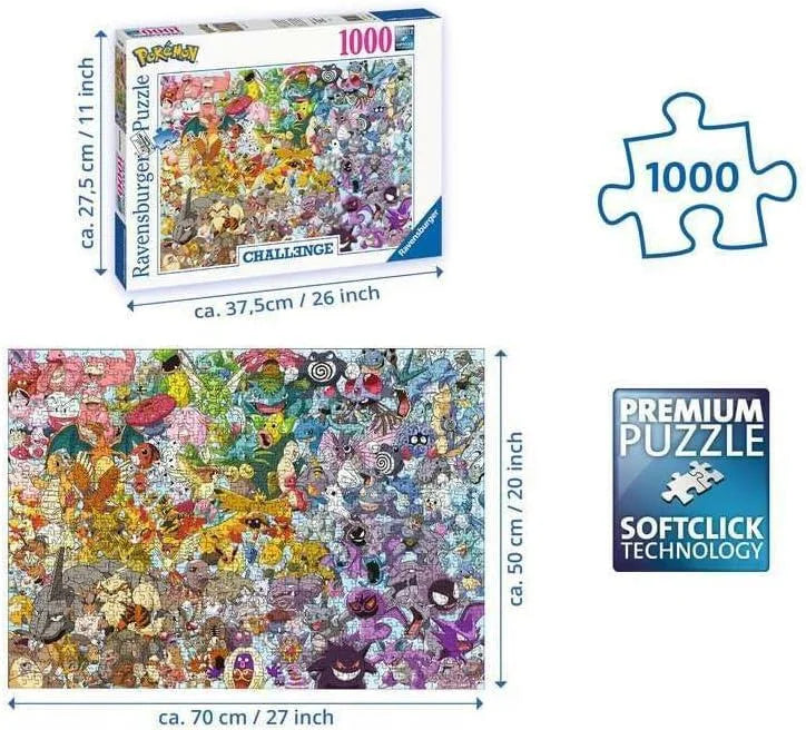 Ravensburger 1000 Parça Puzzle Pokemon 151660 | Toysall